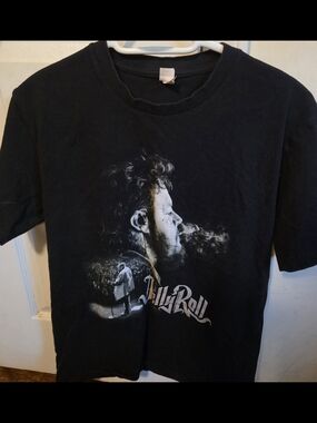 Black Graphic Jelly Roll Beautifully Broken Tour T-Shirt with Artist Print